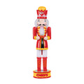FOCO NFL Kansas City Chiefs Team Logo 14 Holiday NutcrackerTeam Logo 14 Holiday Nutcracker, Version 2, One Size