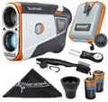 Bushnell Tour V6 Shift Patriot Pack Laser Golf Rangefinder With Case 2X Batteries And Wearable4U Ultimate Golf 3 Tools Bundle