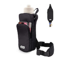Ello Crossbody Sling Water Bottle Bag | Fits 24oz Bottles Zipped | Hands-Free Carrier with Pockets, Adjustable Strap, Drawstring