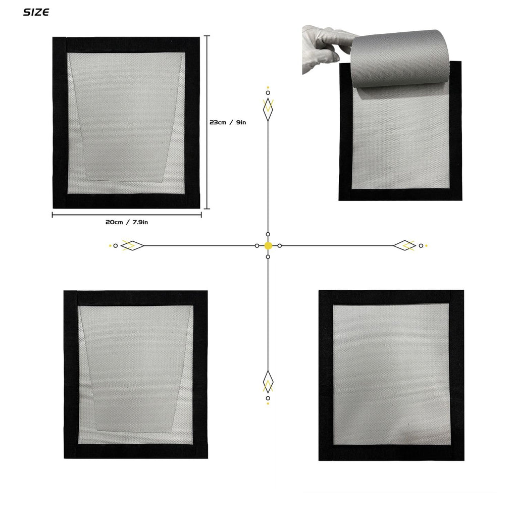Taisoca Diy Stove Jack With Rain Flap,Double Layer Stove Jack 7.9 * 9Inch/20 * 23Cm,Fireproof Stove Jack For Protecting Hot Tent