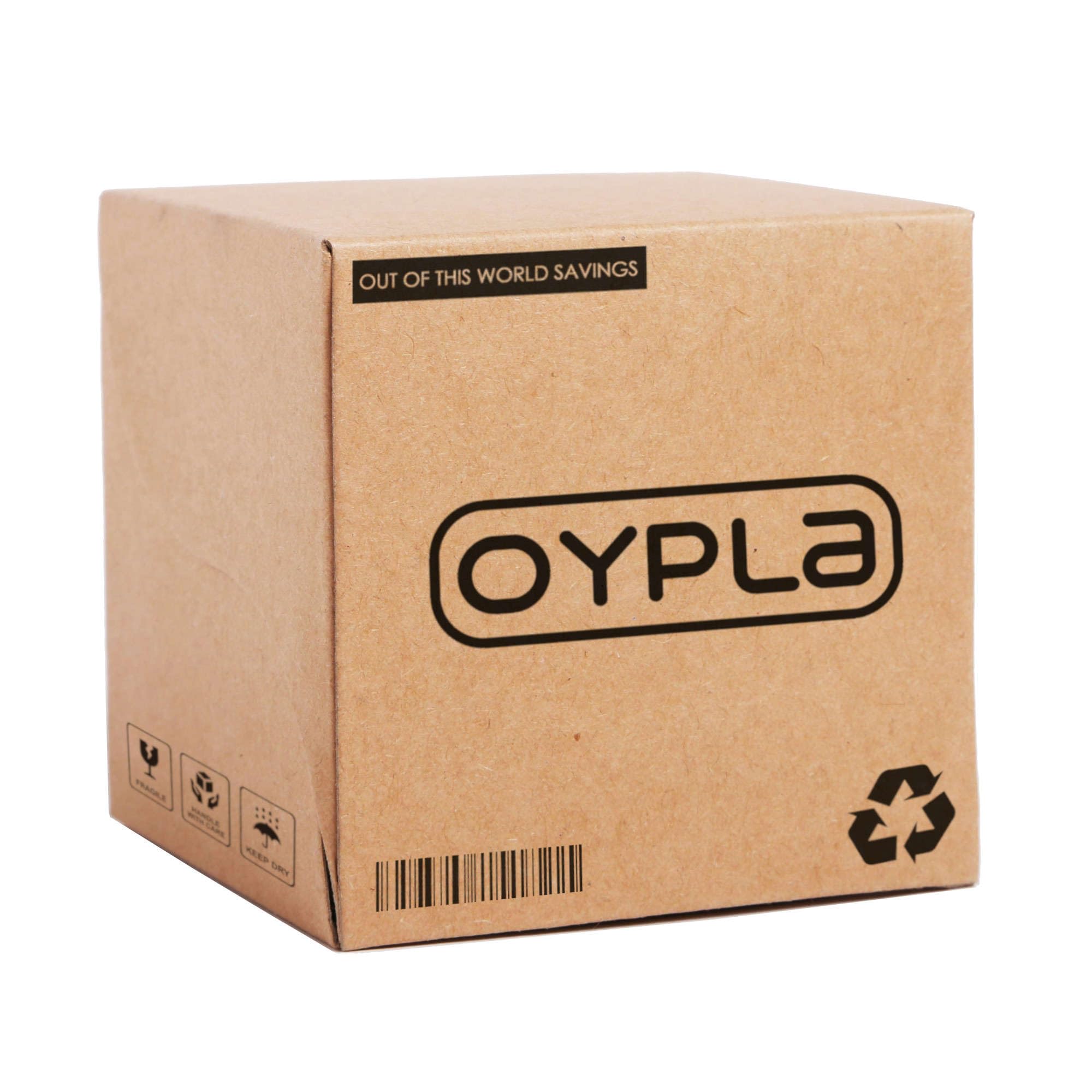 Oypla 3834A2P Aerobic Adjustable Exercise Stepper Trainer Workout Home Gym Step, One Size, Multi-Colour