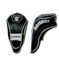 Team Golf Nfl Las Vegas Raiders Hybrid Head Cover Hybrid Golf Club Headcover, Hook-And-Loop Closure, Velour Lined For Extra Club