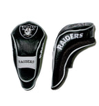 Team Golf Nfl Las Vegas Raiders Hybrid Head Cover Hybrid Golf Club Headcover, Hook-And-Loop Closure, Velour Lined For Extra Club