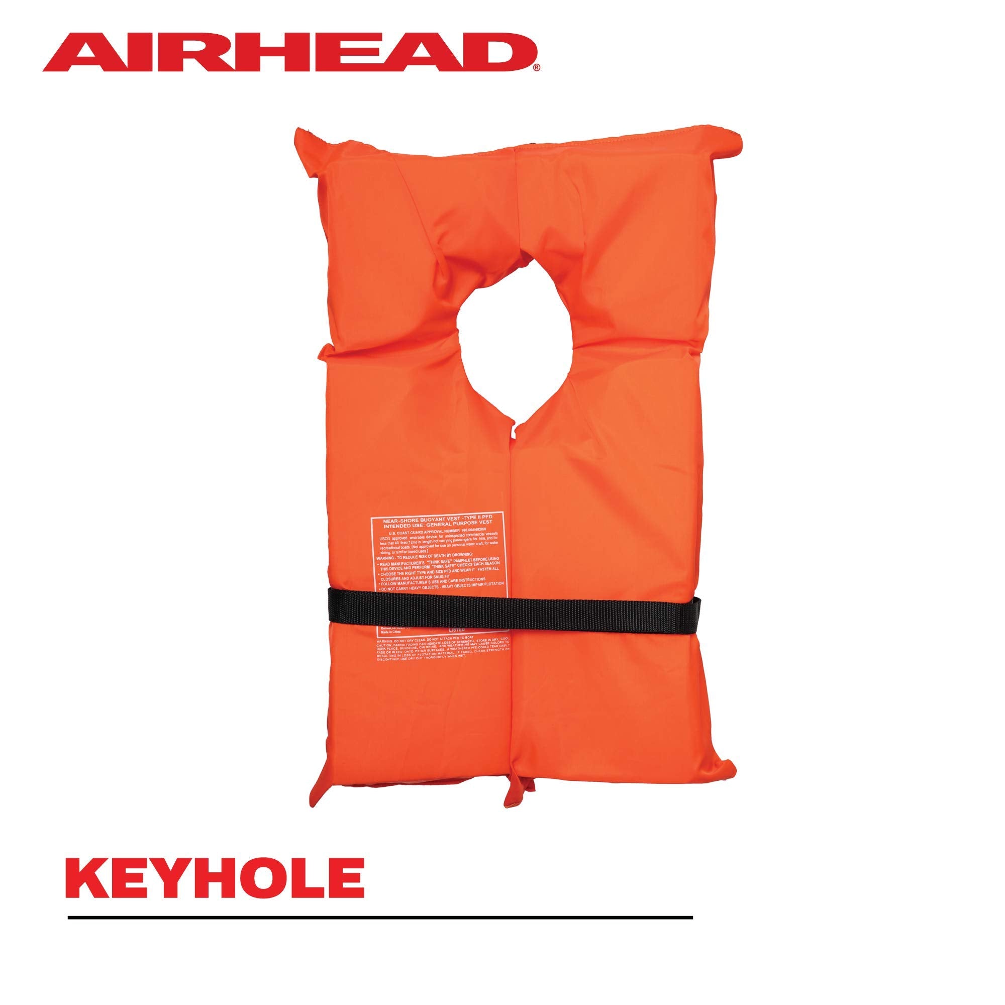 Airhead Child Type Ii Keyhole Vest, Orange