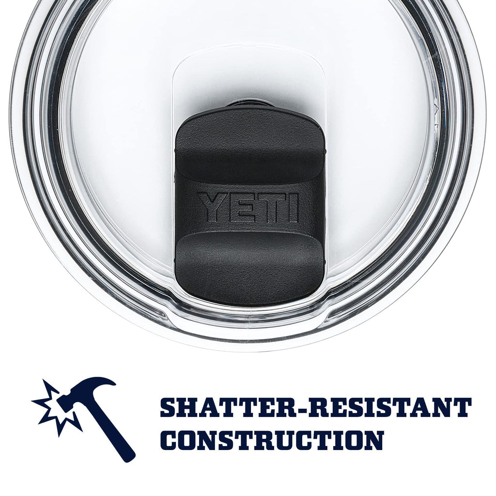 Yeti Stainless Steel Rambler Drinking_Cup, Vacuum Insulated, With Magslider Lid, 14 Ounces, Nordic Blue