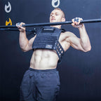 Northgym Adjustable Fitted 20Lbs Weighted Vest For Men And Women/Perfect For Endurance & Strength Training And Wods In Black Cam