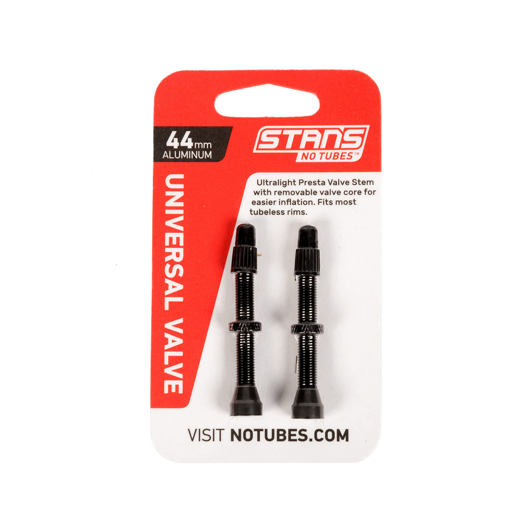 Stan'S Notubes As0149 Universal Valve Aluminium, Black Up To 8 Mm Valve Hole, 35 Mm