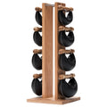 NOHrD Swing Tower Oak, Dumbbell Tower 2,4,6,8 lbs