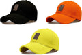 Bynomo A Brand Adjustable Unisex Cap For Men And Women Freesize Baseball Caps 2026 (1, Black,Orange,Yellow)