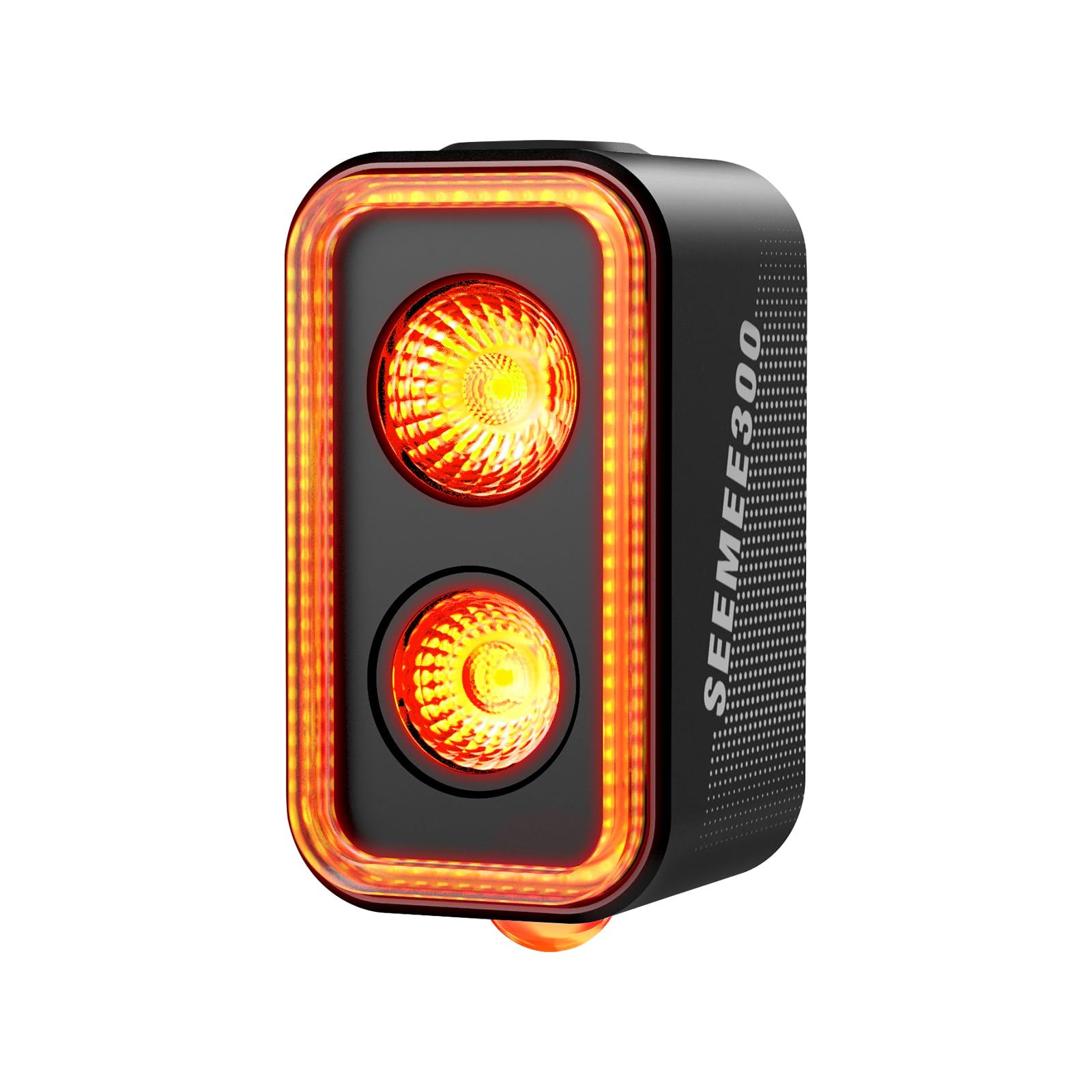 Magicshine SEEMEE 300 Bike Taillight,300 Lumen Bike Tail Light,5 Night & Daytime Modes,Smart Brake Sensor IPX6 Waterproof USB-C 
