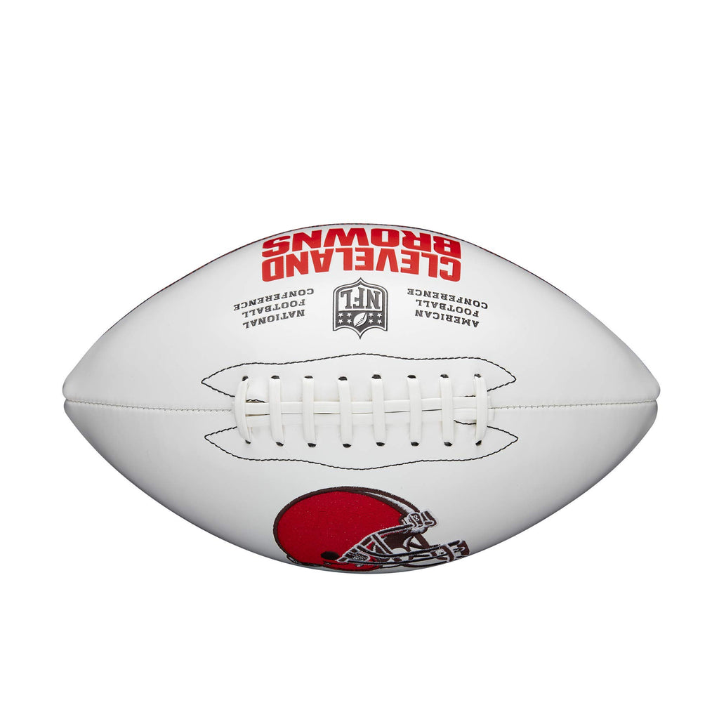 Wilson Nfl Live Team Autograph Football, Cleveland Browns