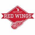 Rico Industries Nhl Detroit Red Wings Diamond Shape Cut Pennant - Home And Living Room D  Cor - Soft Felt Ez To Hang