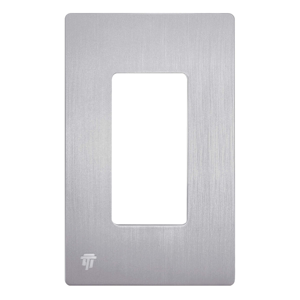 Enerlites Elite Series Screwless Decorator Wall Plate Child Safe Outlet Cover, Gloss Finish, Size 1-Gang 468 H X 293 L, Unbreaka