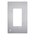 Enerlites Elite Series Screwless Decorator Wall Plate Child Safe Outlet Cover, Gloss Finish, Size 1-Gang 468 H X 293 L, Unbreaka