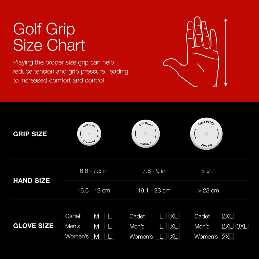 Golf Pride Tour Velvet Golf Club Grip - Best All-Around Grip - Slip-Resistant Durable Rubber with Uniform Plus-Sign Texture - Ju