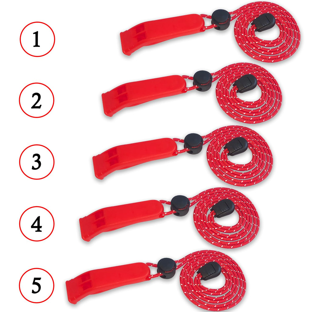 Amzonly Emergency Whistle, 120Db Safety Whistle Survival Shrill Loud For Camping Hiking Hunting Boating Fishing Life Vest Jacket