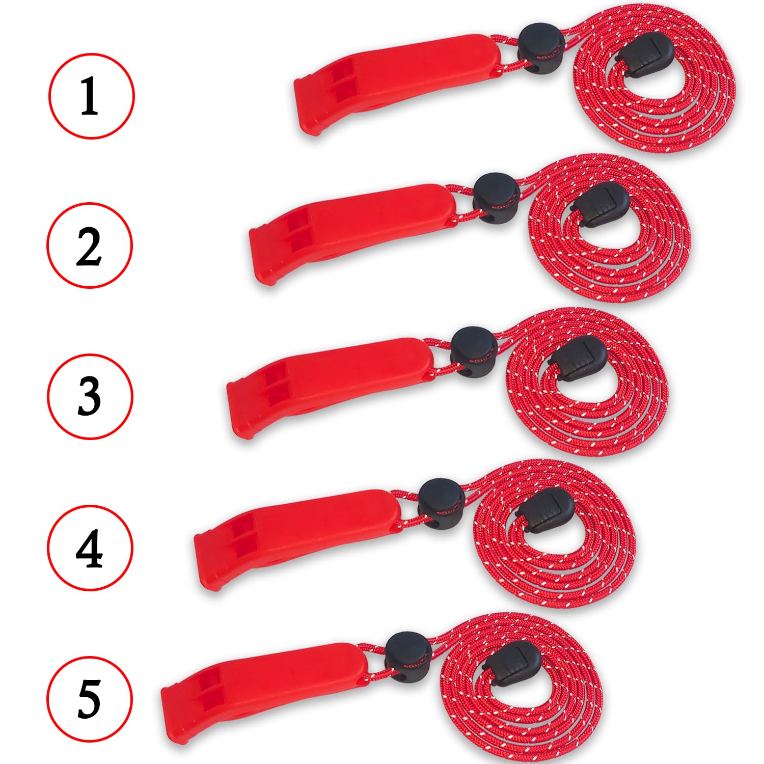 Amzonly Emergency Whistle, 120Db Safety Whistle Survival Shrill Loud For Camping Hiking Hunting Boating Fishing Life Vest Jacket