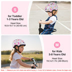 Toddler Helmet, Baby Infant Kids Bike Helmet for Kids Age 1-3/2-4/3-5/5-8 Adjustable Toddler Bike Helmets for Boys Girls for Sco