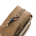 Excellent Elite Spanker Tactical Molle Admin Pouch For Tactical Vest Chest Waist Pack Utility Tool Pouch Tactical Edc Bag(Coyote