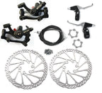 Bluesunshine Bb8 Front And Back Disk Brake Kit - 160Mm For 80Cc Gas Motorized Bicycle (Bb8 Disk Brake Kit - G3-3)