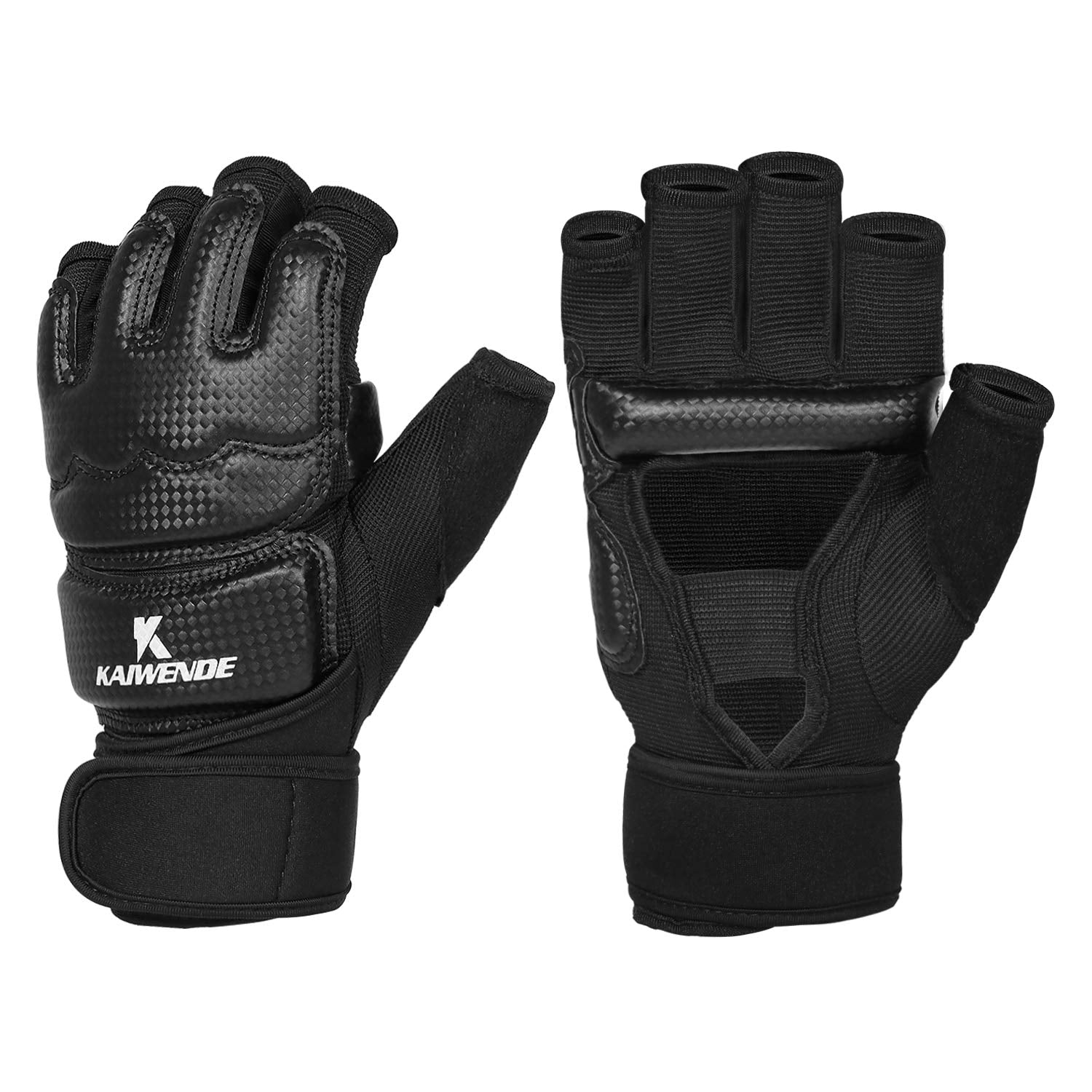 Half Finger Kickboxing Gloves - Also Fit For Taekwondo Sparring,Training Light Workouts, Muay Thai, Martial Arts(Karav Maga),Kar