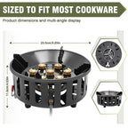 Bestfire Propane Burner, 72,000 Btu Single Burner Gas Stove For Outdoor Cooking, Windproof Camping Stove With Piezo Ignition, Ex