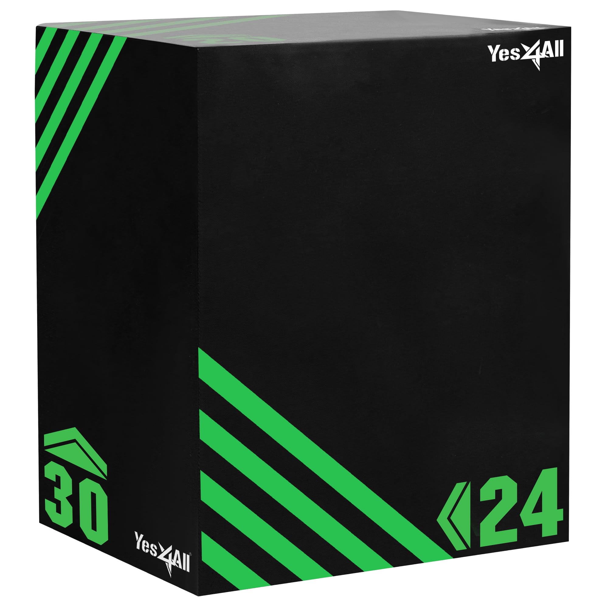 Yes4All 3 in 1 Foam Plyometric Jump Box Jump Training & Conditioning-Plyo Jump Box for Jump Training Fitness Workout Exercise 7k