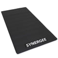 Synergee Exercise Equipment Mats. High Density Floor Mats for Indoor Fitness Training Equipment. Works Great with Cycling Bikes,