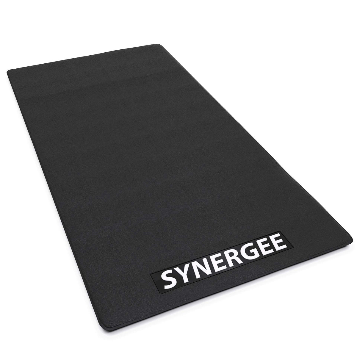 Synergee Exercise Equipment Mats. High Density Floor Mats for Indoor Fitness Training Equipment. Works Great with Cycling Bikes,