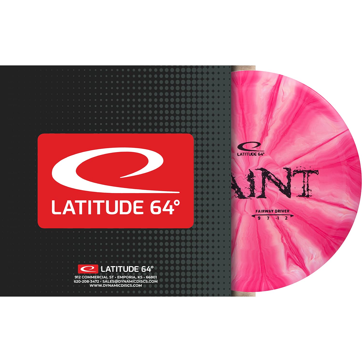 Latitude 64 Retro Saint Disc Golf Fairway Driver | Slightly Overstable Disc Golf Driver | Grippy Base Plastic | Fairway Driver D