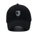 Jazaa|Az| Unisex Canvas Baseball Cap Adjustable Size For Running Workouts And Outdoor Activities All Seasons (Black B9,Free Size