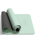 CAMBIVO Yoga Mat Thick for Women Men Kids, 72 x 24 TPE Pilates Mats, 1/3 & 1/4 & 2/5 Inch Extra Thick Yoga Mat Non Slip, Workout