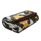 Acushla Merino Wool Camp Blanket - Warm Thick Washable Large Outdoor Camping Sleeping Throw Blanket All Weather Aztec Style 63''