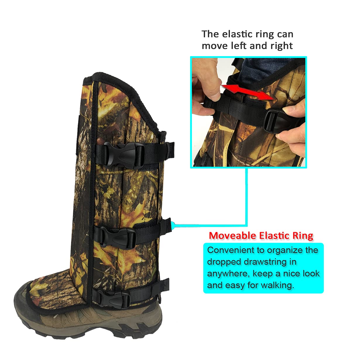 Smarkey Snake Gaiters Bite Protection Guard For Lower Legs Protects Against All Types Of Rattlesnakes And Other Poisonous Snakes