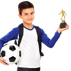 Juvale 12 Pack Small Gold Soccer Trophies For Team Award Ceremonies, Championship Games, Sports Competitions (2.5 X 6 In)
