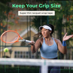 Adv Maxtac Tacky Tennis Overgrip - 12 Pack Extremely Sticky Non-Slip Tennis Grips Overgrip - Razor-Thin & Easy To Use Pro Tennis
