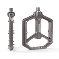 FOOKER Bike Pedals,Aluminum 9/16  Sealed Bearing Bicycle Pedals Lightweight Wide Flat Platform for Road Mountain BMX MTB Bike (T