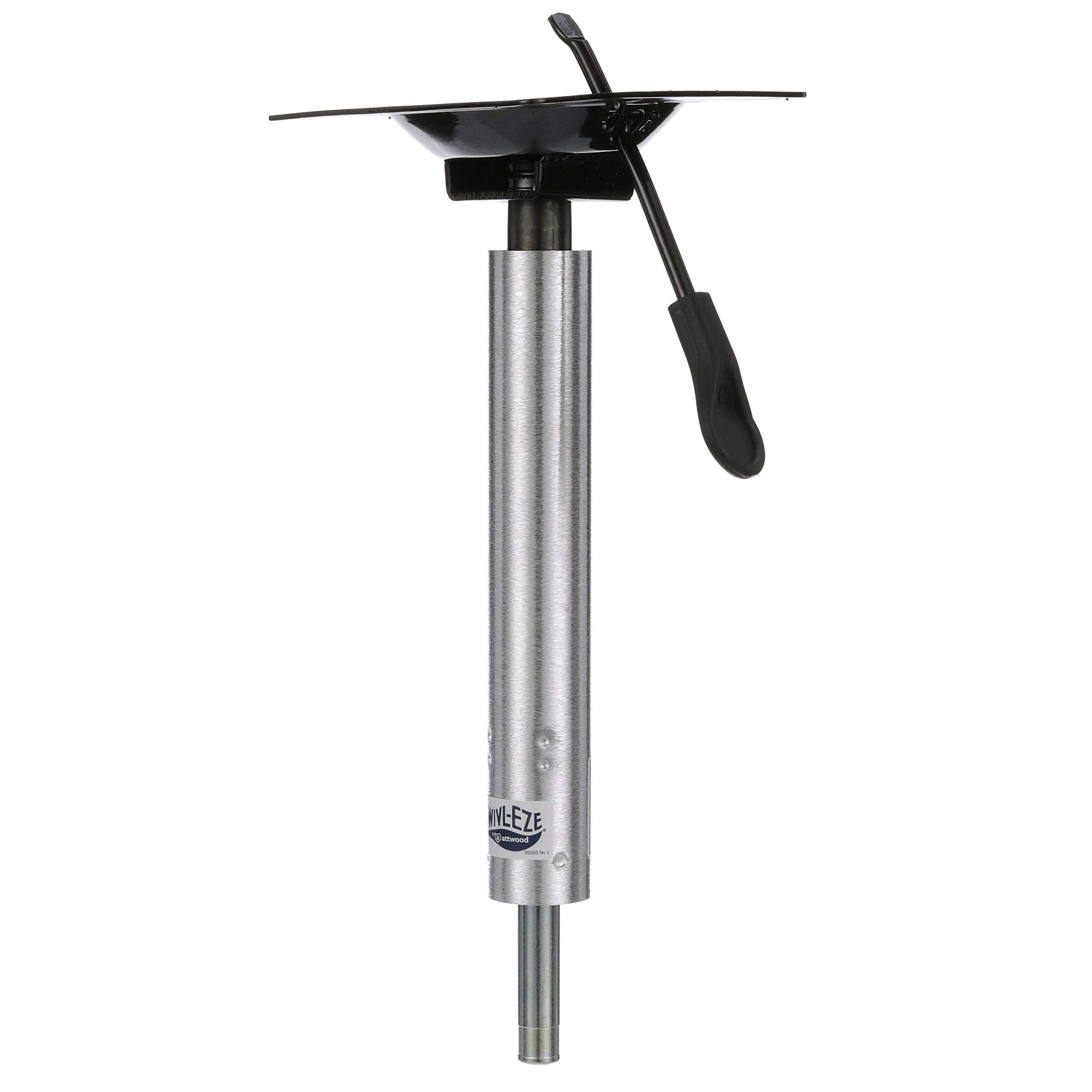 Attwood Sp-3004 Lockn-Pin -Inch Pin Post, Height Adjustable 14-17 Inches, Power Pedestal, 1.77-Inch Diameter, With Seat Mount