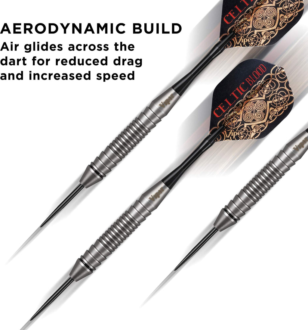 Viper Underground Celtic Blood Steel Tip Darts 22 Grams