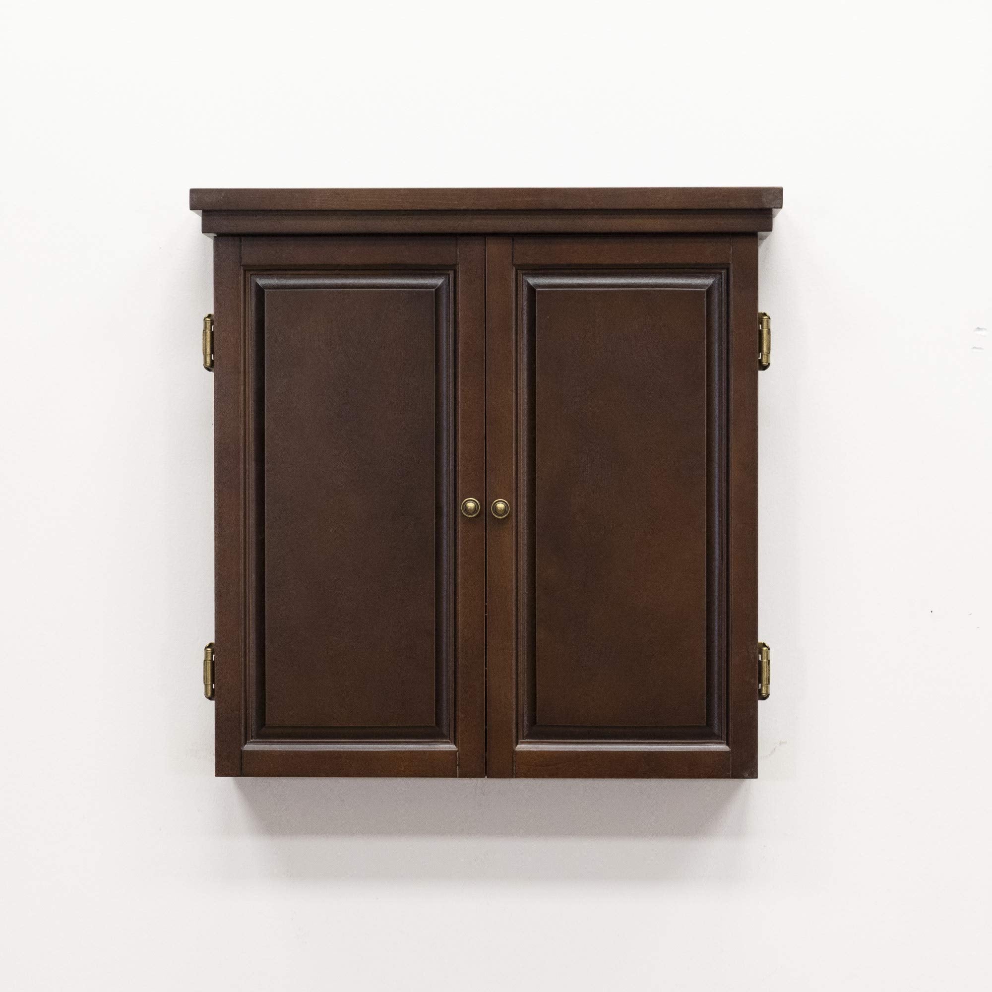American Legend Traditional Dartboard Cabinet, Brown