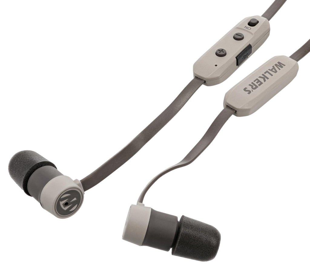 Walker'S Flexible Neck Worn Electronic Ear Bud Headset