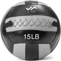 Jfit Wall Ball, 15 Lb, Grayblack