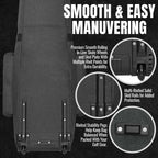 Caddydaddy Golf Constrictor 2 Travel Cover (Gunmetal)