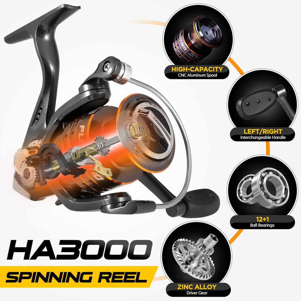 Plusinno Spin Spinning Rod And Reel Combos Carbon Telescopic Fishing Rod With Reel Combo Sea Saltwater Freshwater Kit Fishing Ro