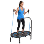 Stamina Fitness Trampoline - Exercise Trampoline With Smart Workout App - Indoor Trampoline Fitness Rebounder