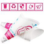 Disposable Female Urination Device Portable Lightweight Women Urinal Funnel Outside Standing Pee Cup Waterproof Paper Standing U