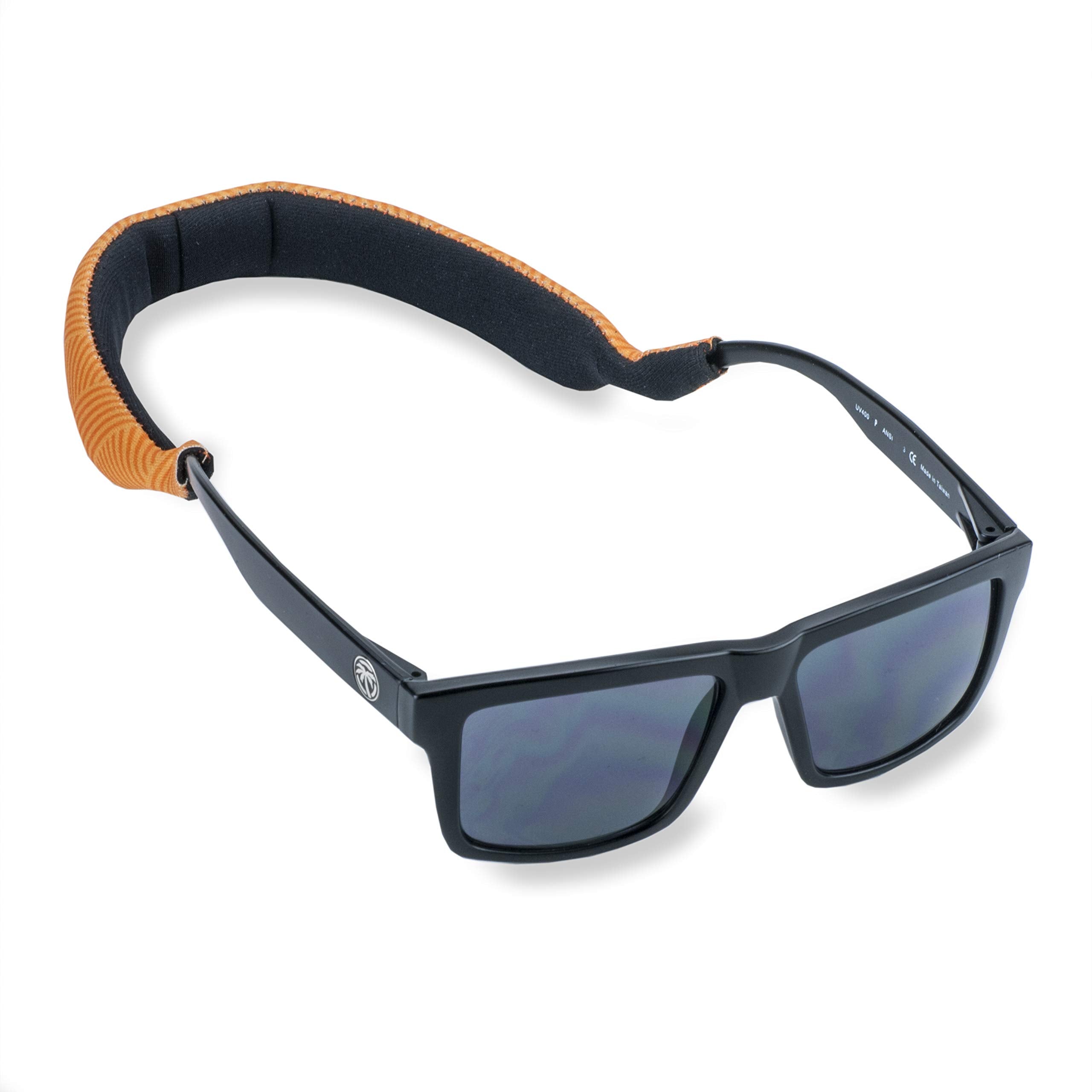 Carson Floating Eyewear Retainer With Lightweight Foam Core Technology, Orange Coral