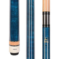 ASKA L3 2pc No Wrap Pool Cue Stick, 58  Hard Rock Canadian Maple, 13mm Hard Tip, Improve Your Game (Blue 20-Ounce)