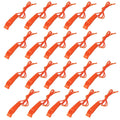 Augsun 20 Pcs Safety Whistle Marine Whistle Plastic Whistles With Lanyard For Emergency