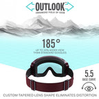 Wildhorn Maxfield Pro Ski Goggles -Us Ski Team Supplier- Snowboard Goggles Men, Women & Youth-Interchangeable Magnetic Lenses